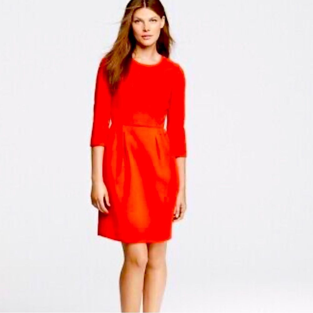 J. Crew Red Dress - Picture 3 of 7